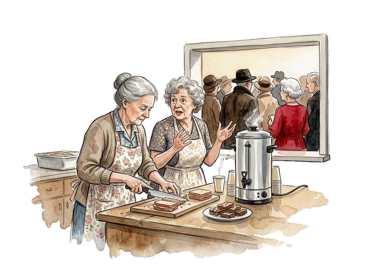 Watercolor illustration for “Black, No Sugar”
