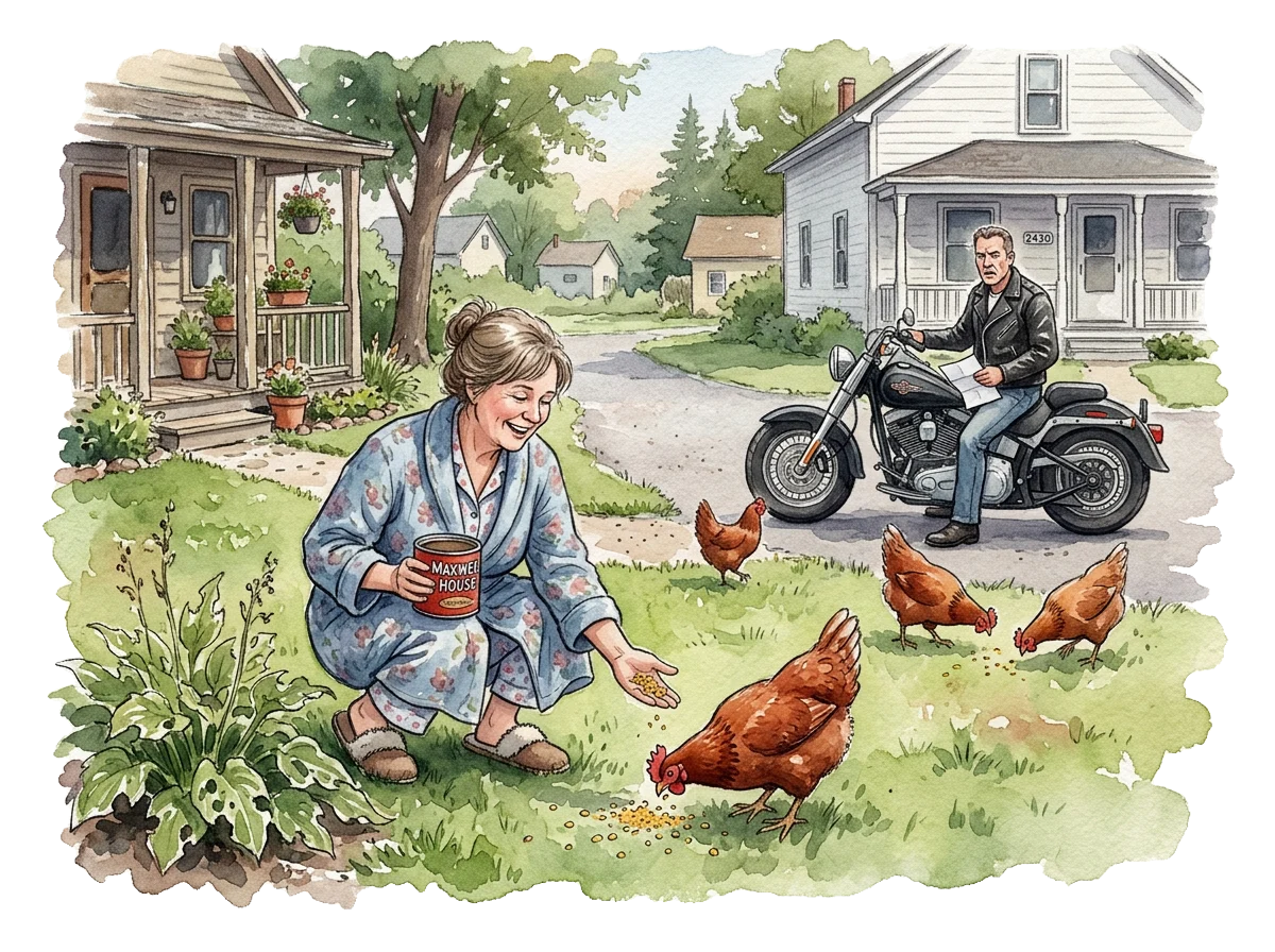 Watercolor illustration for “Cracked Korn”